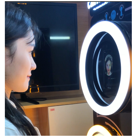 3D扫描脸部采集